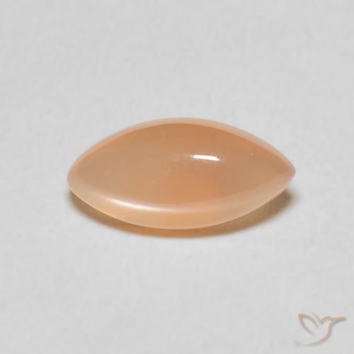 1.16ct 자연스러운 피치 오렌지 월장석, 보석, 투명한