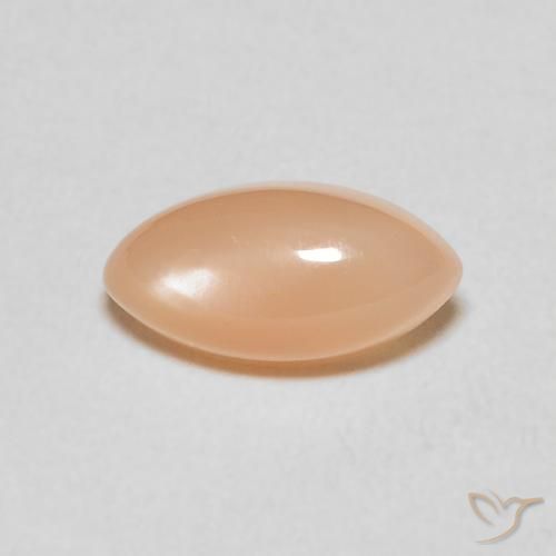 1.51ct 자연스러운 Medium Light-Orange 월장석, 보석, 투명한