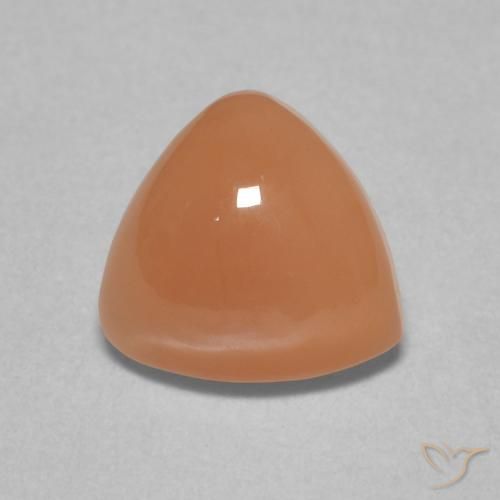 1.54ct 자연스러운 라이트 오렌지 월장석, 일조, 투명한