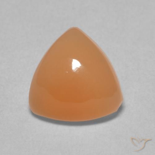 1.67ct 자연스러운 라이트 레드 오렌지 월장석, 일조, 투명한