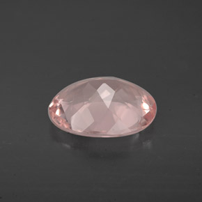 1.86캐럿 천연 라이트 핑크 모가나이트, 타원형 컷, 10×8 mm, VS