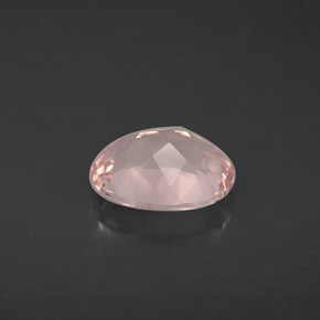 1.52캐럿 천연 라이트 핑크 모가나이트, 타원형 컷, 9×7 mm, VVS-VS