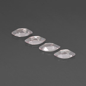 캐럿 천연 라이트 핑크 모가나이트 보석, 마퀴즈, 8×4.1 mm, VVS
