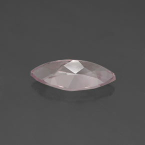 0.92캐럿 천연 라이트 핑크 모가나이트, 마퀴즈, 10.1×4.9 mm, VVS