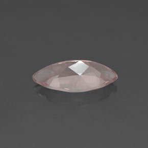 0.96캐럿 천연 라이트 핑크 모가나이트, 마퀴즈, 10.2×5 mm, VVS-VS