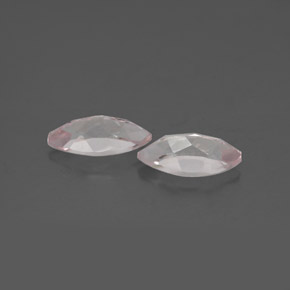 캐럿 천연 라이트 핑크 모가나이트 보석, 마퀴즈, 8×4.1 mm, VVS