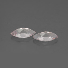 캐럿 천연 라이트 핑크 모가나이트 보석, 마퀴즈, 8.2×4.1 mm, VVS