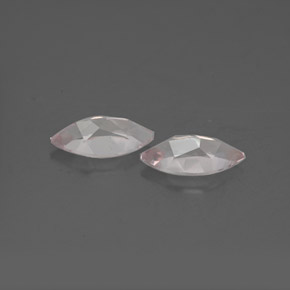 캐럿 천연 라이트 핑크 모가나이트 보석, 마퀴즈, 8.1×4.1 mm, VVS