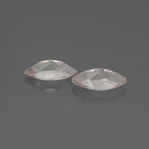 캐럿 천연 라이트 핑크 모가나이트 보석, 마퀴즈, 7.9×4 mm, VVS