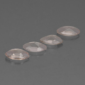 캐럿 천연 라이트 핑크 모르가나이트 보석, 보석, VVS