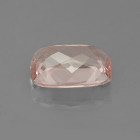 2.97캐럿 천연 살몬 모가나이트, 쿠션 컷, 10.9×8.1 mm, VS
