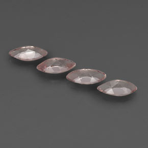 2.03캐럿 천연 라이트 핑크 모가나이트 보석, 마퀴즈, 8×4.1 mm, VS