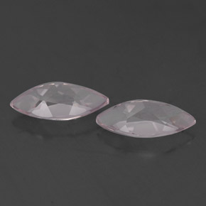 캐럿 천연 라이트 핑크 모가나이트 보석, 마퀴즈, 8.1×4.1 mm, VVS