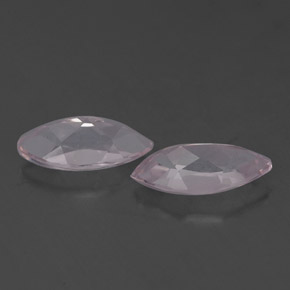 캐럿 천연 라이트 핑크 모가나이트 보석, 마퀴즈, 7.8×4 mm, VS