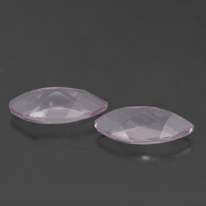 캐럿 천연 라이트 핑크 모가나이트 보석, 마퀴즈, 7.9×4 mm, VS