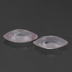 캐럿 천연 라이트 핑크 모가나이트 보석, 마퀴즈, 8×4.1 mm, VS
