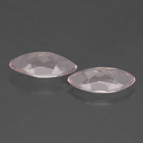 캐럿 천연 라이트 핑크 모가나이트 보석, 마퀴즈, 8.1×4 mm, VVS-VS
