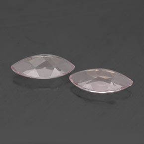 캐럿 천연 라이트 핑크 모가나이트 보석, 마퀴즈, 8×4.1 mm, VVS-VS