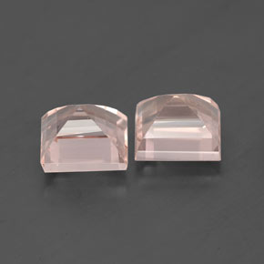 캐럿 천연 라이트 핑크 모가나이트 보석, 스퀘어, 6×6 mm, VS