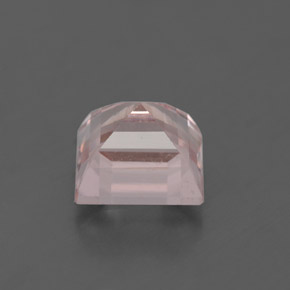 1.83캐럿 천연 라이트 핑크 모가나이트, 스퀘어, 7×6.9 mm, VS
