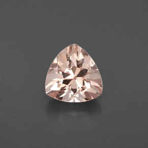 1.63캐럿 천연 라이트 핑크 모가나이트, 트릴리언, 8×7.9 mm, VS