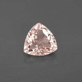 1.44캐럿 천연 라이트 핑크 모가나이트, 트릴리언, 8.1×7.9 mm, VVS-VS