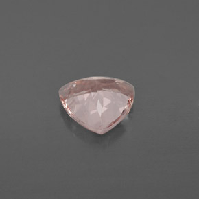 1.44캐럿 천연 라이트 핑크 모가나이트, 트릴리언, 8.1×7.9 mm, VVS-VS