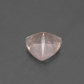 1.55캐럿 천연 라이트 핑크 모가나이트, 트릴리언, 7.9×7.9 mm, VS
