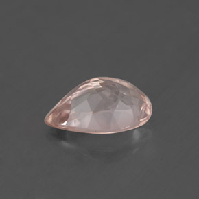 1.74캐럿 천연 라이트 핑크 모가나이트, 배 모양, 10×6.7 mm, VS