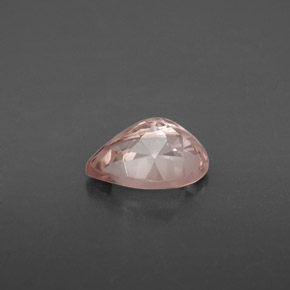 1.86캐럿 천연 라이트 핑크 모가나이트, 배 모양, 9.7×6.9 mm, VS