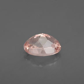 1.35캐럿 천연 라이트 핑크 모가나이트, 타원형 컷, 8.1×6.1 mm, VS-SI