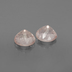 캐럿 천연 살몬 핑크 모가나이트 보석, 라운드 컷, 5.47 mm, VVS-VS