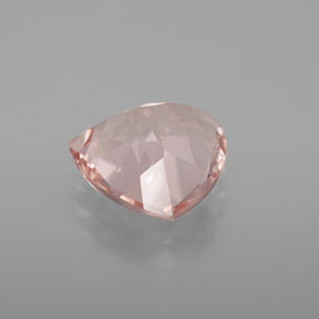 3.74캐럿 천연 살몬 핑크 모가나이트, 트릴리언, 10.9×10.7 mm, VVS-VS
