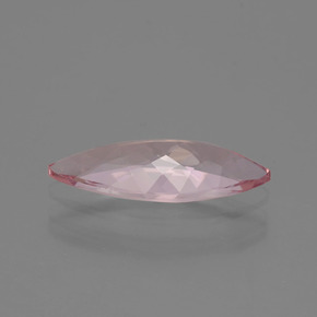 1.32캐럿 천연 라이트 핑크 모가나이트, 마퀴즈, 13.5×5.5 mm, VS