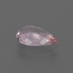 1.15캐럿 천연 라이트 핑크 모가나이트, 배 모양, 9.4×6.2 mm, VS