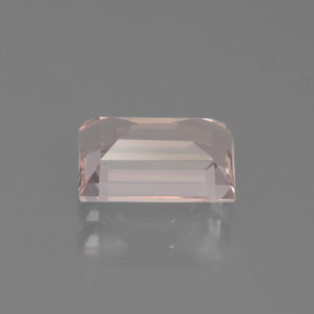 1.82캐럿 천연 라이트 핑크 모가나이트, 바게트, 8.9×6 mm, VVS
