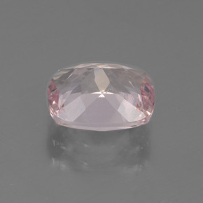 1.71캐럿 천연 라이트 핑크 모가나이트, 쿠션 컷, 8.5×6.8 mm, VS-SI