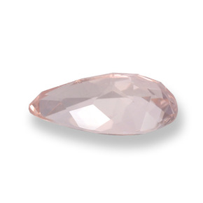 0.78캐럿 천연 라이트 핑크 모가나이트, 배 모양, 8.8×5.1 mm, VVS