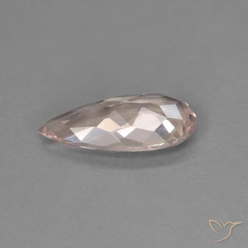 0.90캐럿 천연 Medium Light-Pink 모르가나이트, 배 모양, VVS