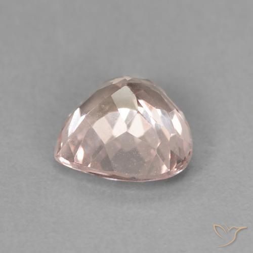 0.94캐럿 천연 Medium Light-Pink 모르가나이트, 마음, VVS-VS