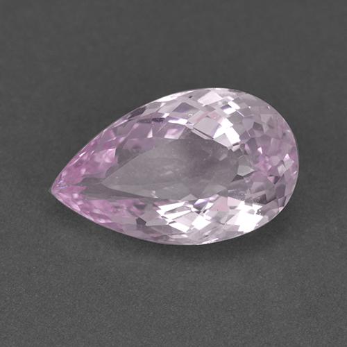 3.39캐럿 천연 라이트 핑크 모가나이트, 배 모양, 13×8 mm, VVS-VS