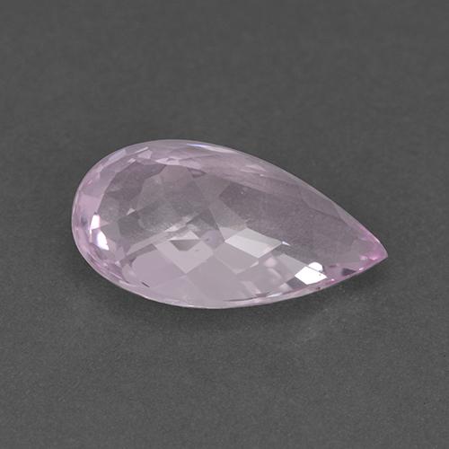 3.39캐럿 천연 라이트 핑크 모가나이트, 배 모양, 13×8 mm, VVS-VS
