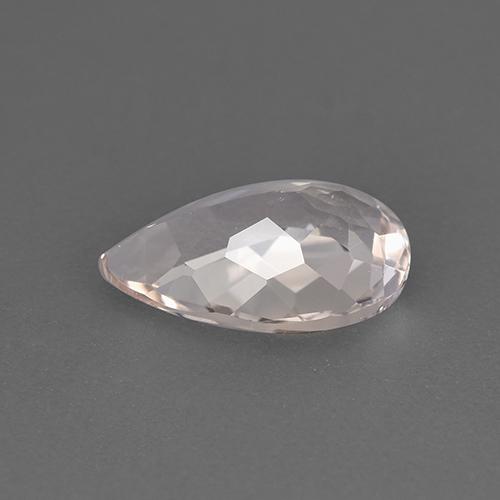 1.43캐럿 천연 플라밍고 핑크 모가나이트, 배 모양, 10×6.6 mm, VVS-VS