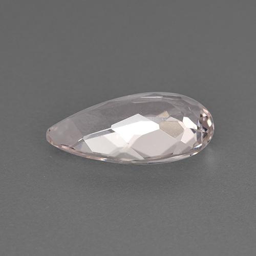 1.11캐럿 천연 플라밍고 핑크 모가나이트, 배 모양, 10.1×5.6 mm, VVS-VS