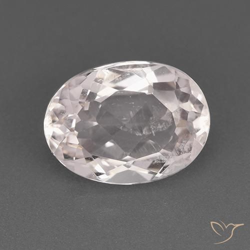 1.95ct 자연스러운 라이트 핑크 모르가나이트, 타원형, VS