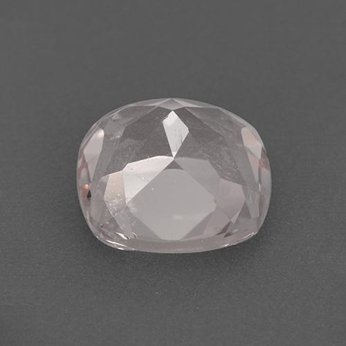 1.08캐럿 천연 라이트 핑크 모가나이트, 쿠션 컷, 6.5×6.4 mm, VVS-VS