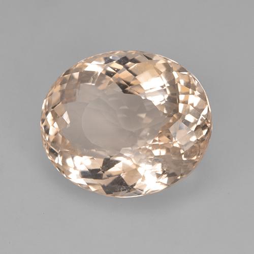 5.42캐럿 천연 미디엄 핑크 모가나이트, 타원형 컷, 12.3×10.4 mm, VS