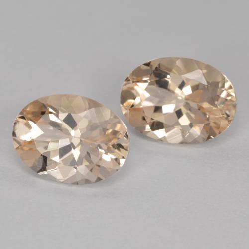2.33캐럿 천연 미디엄 핑크 모가나이트 보석, 타원형 컷, 8.1×6 mm, VVS-VS