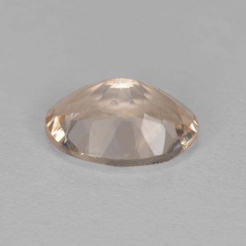 1.13캐럿 천연 미디엄 핑크 모가나이트, 타원형 컷, 8.1×6 mm, VVS-VS