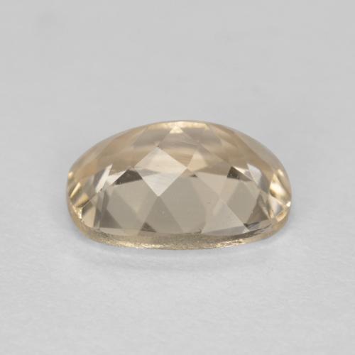 1.14캐럿 천연 크림 모가나이트, 쿠션 컷, 8.1×6 mm, VVS-VS